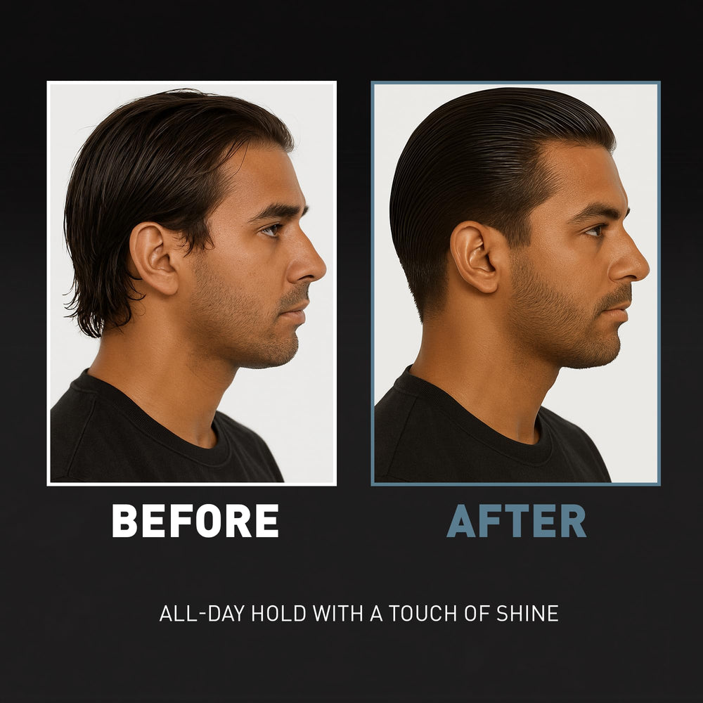 CRVFT Gel Pomade Hair Craft Co.: textura clara y acabado sin residuos.