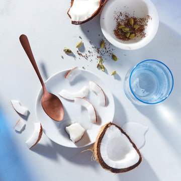 Hair Food Condicionador Coco Leche Chai Spice masaje capilar beneficioso