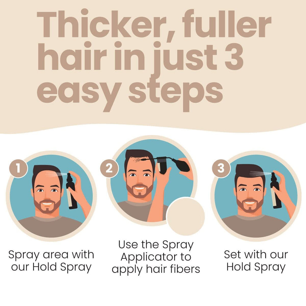 Hair Illusion aplicador para una aplicación precisa.