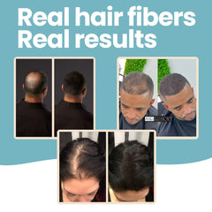 Hair Illusion mezcla natural con el cabello existente sin bordes visibles.