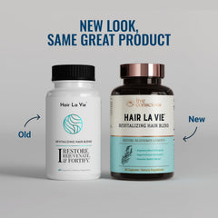 Hair La Vie Revitalizing Blend botella de 60 cápsulas para uso diario
