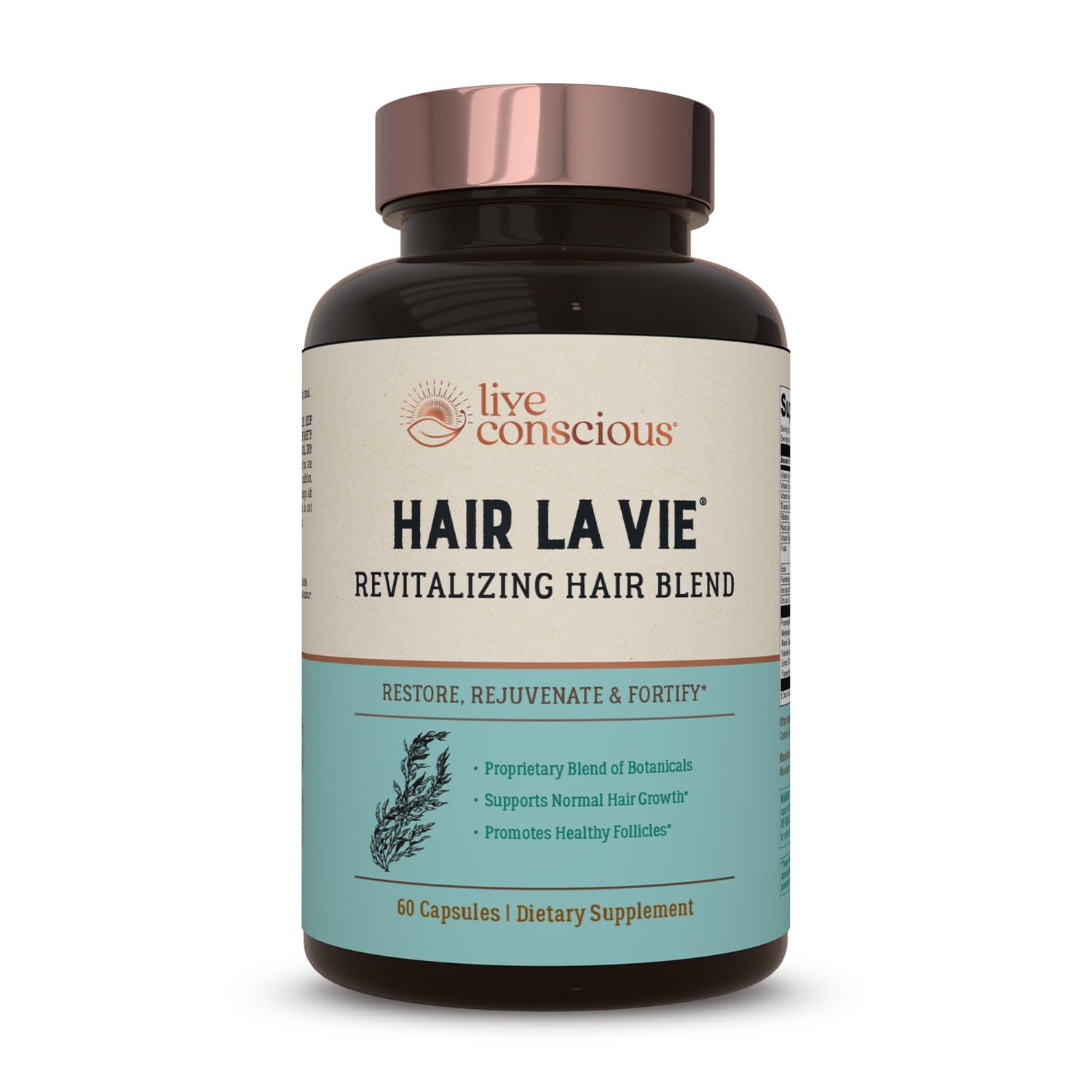 Hair La Vie Revitalizing Blend cápsulas para cabello saludable y crecimiento