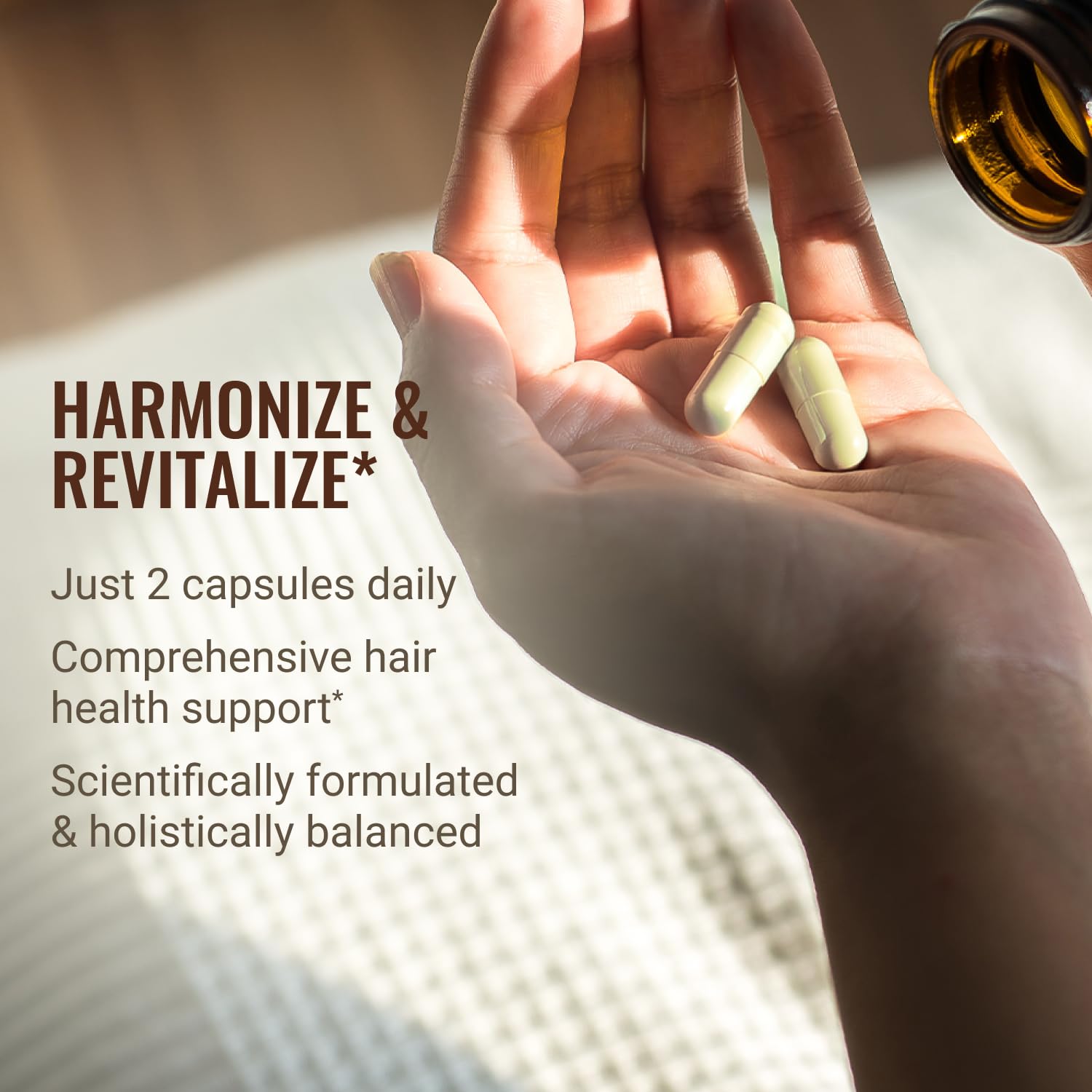 Hair La Vie Revitalizing Blend uso diario para cabello más lleno
