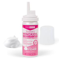 Hair Regen Minoxidil Foam for Women with precision nozzle enables easy application.
