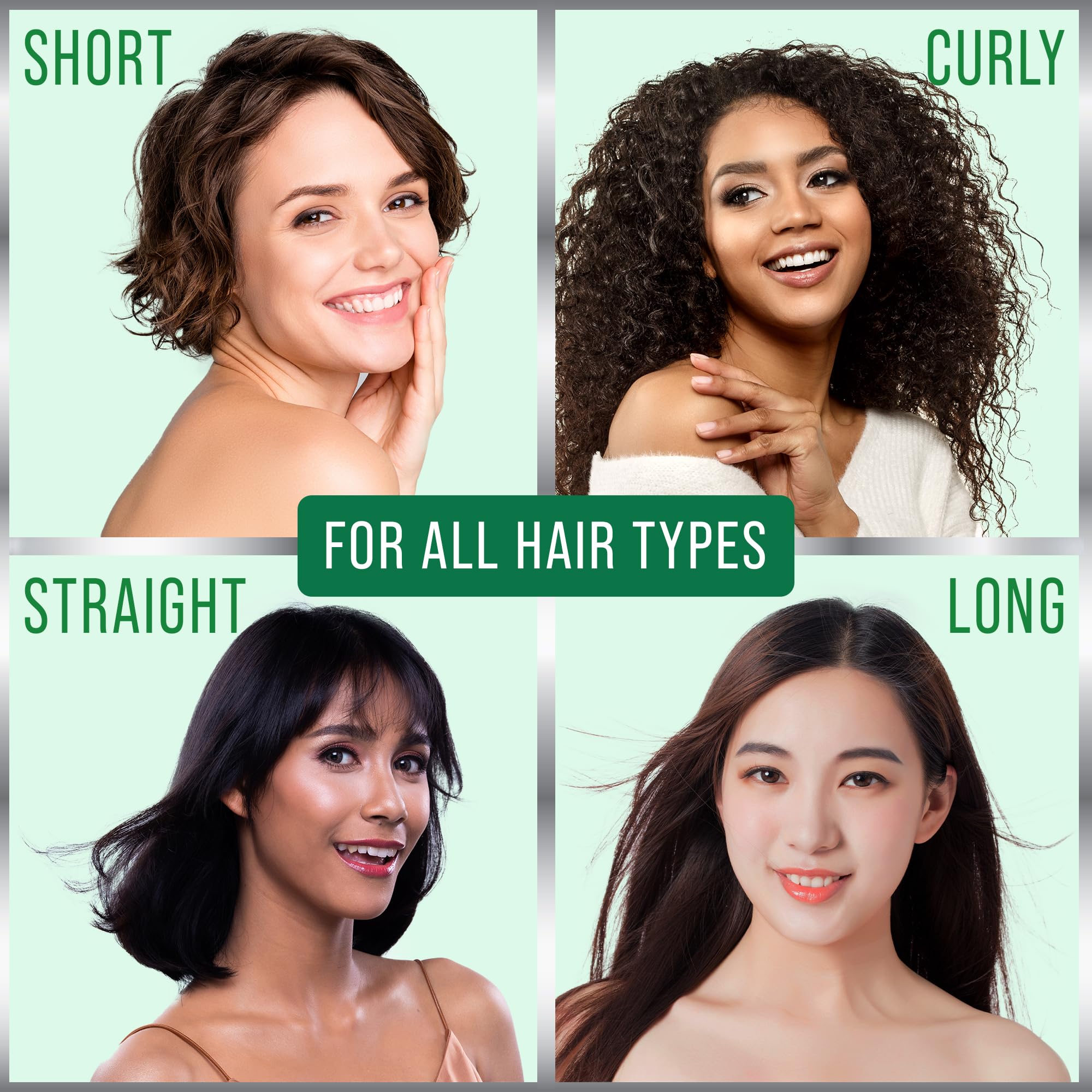 Hair Thickness Maximizer masaje suave en el cuero cabelludo al aplicar
