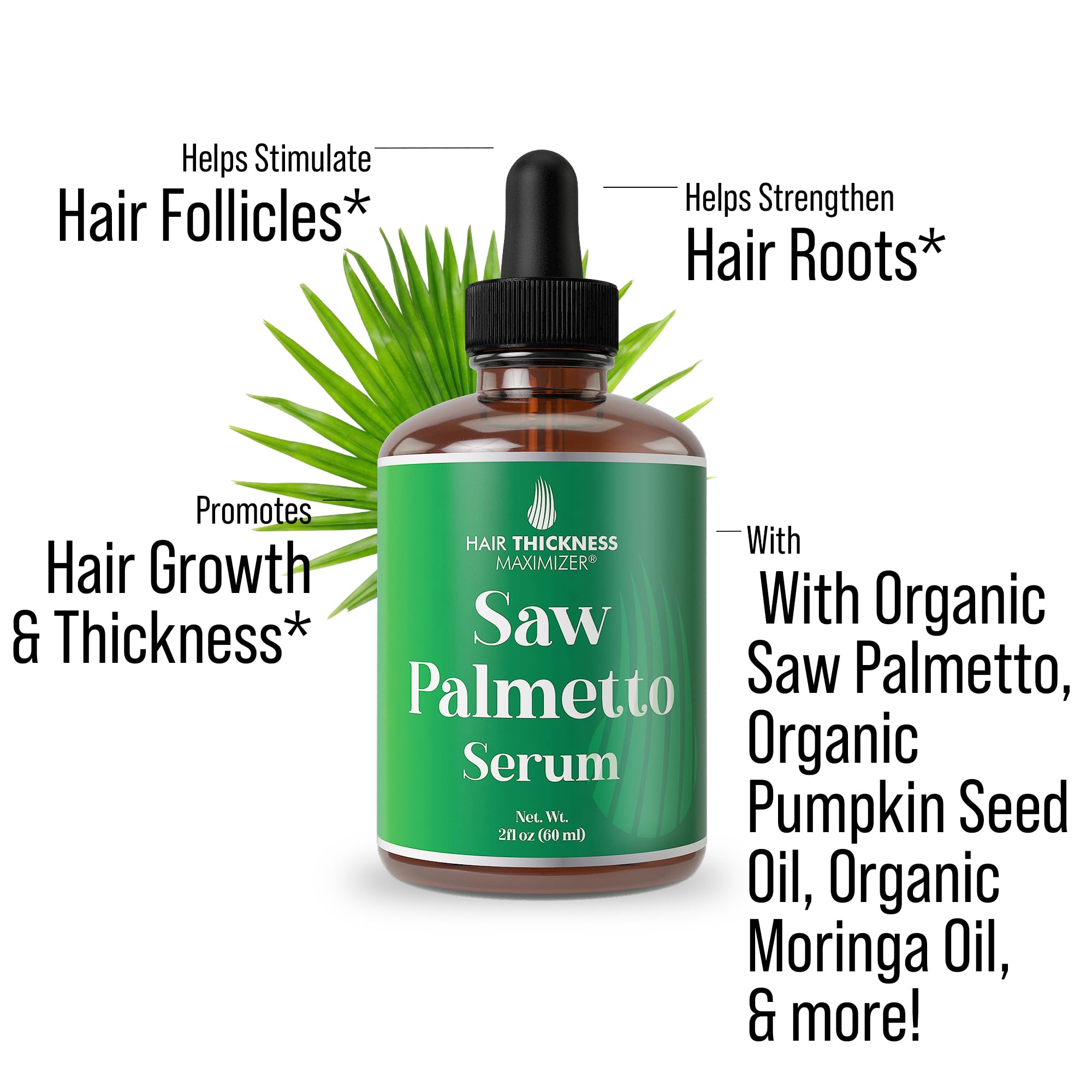Aplicación del Hair Thickness Maximizer Serum en manos para masaje en el cuero cabelludo