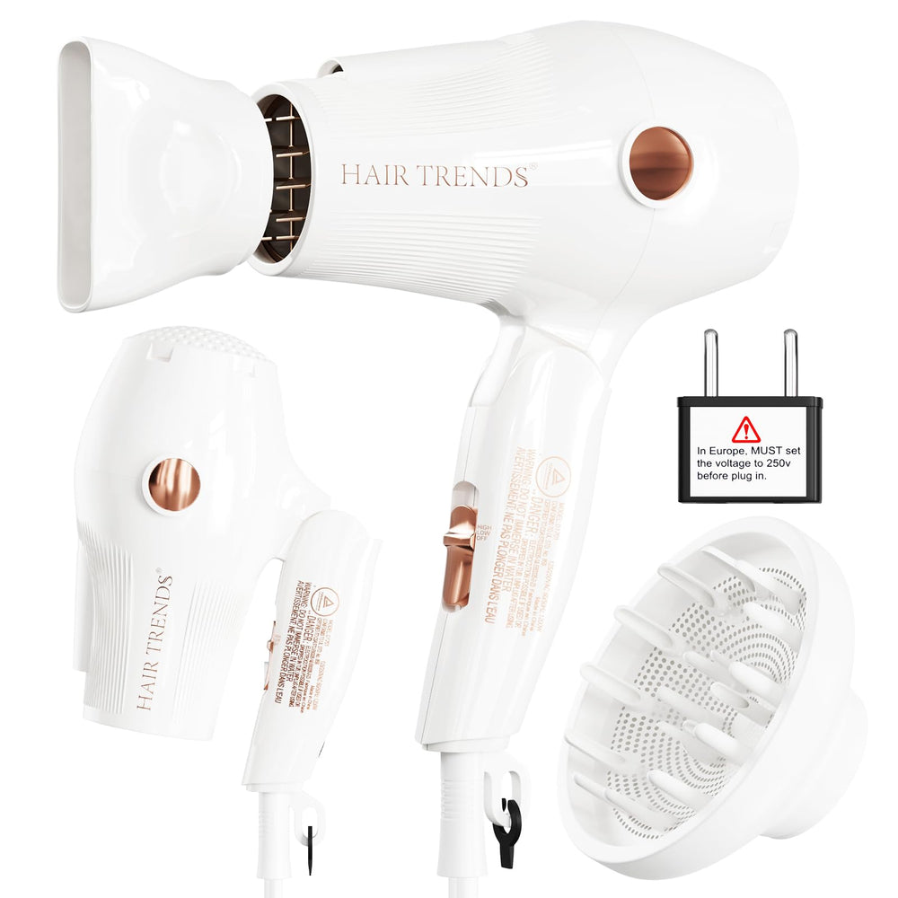 Hair Trends secador mini compacto para viaje