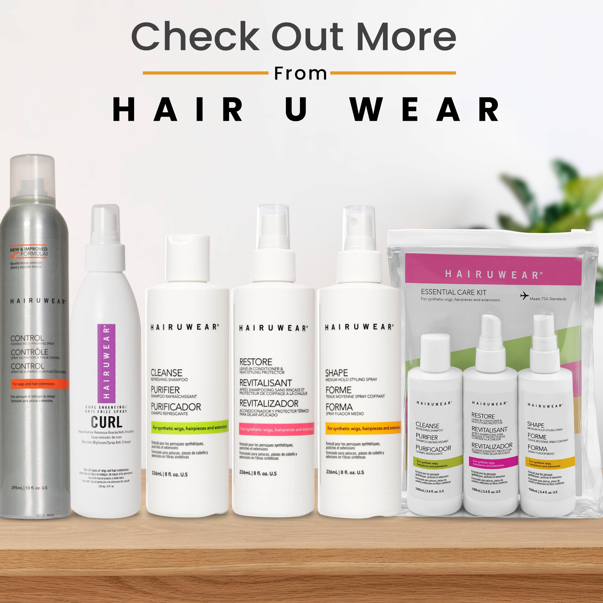 Hair u wear conseils coiffage, pour prolonger le style sur perruques.