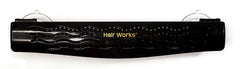 Hair Works Bolsa de viaje de terciopelo mantiene organizadas las extensiones al viajar.