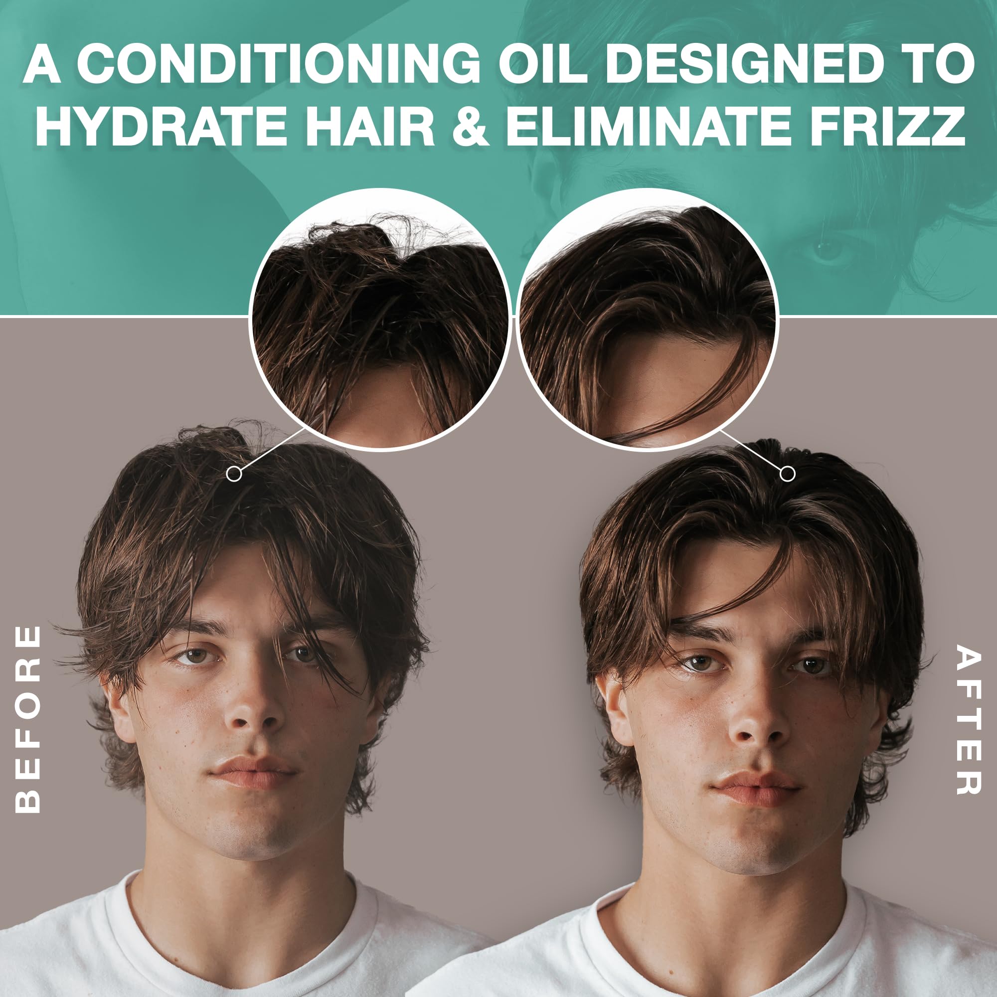 Hair Craft Co. CRVFT hands applying product suggests fast daily grooming routine