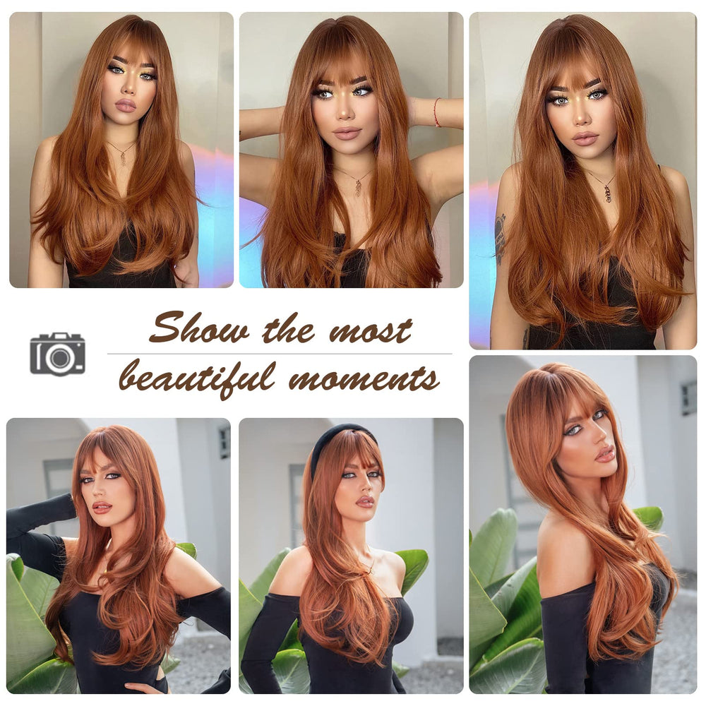 HAIRCUBE flequillo natural oculta la línea del cabello, efecto definido.