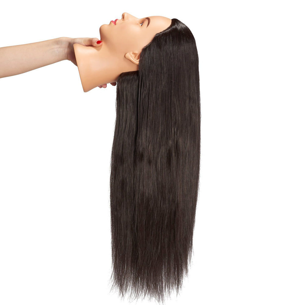 Hairingrid cabeza de maniquí con cabello resistente al calor.