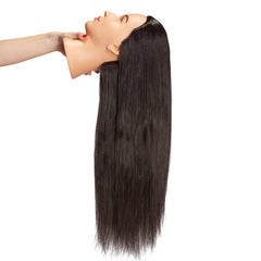 Hairingrid cabeza de maniquí con cabello resistente al calor.
