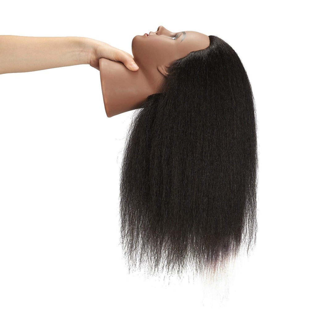 Hairingrid pelo-real-textura primer plano para observar suavidad y brillo.