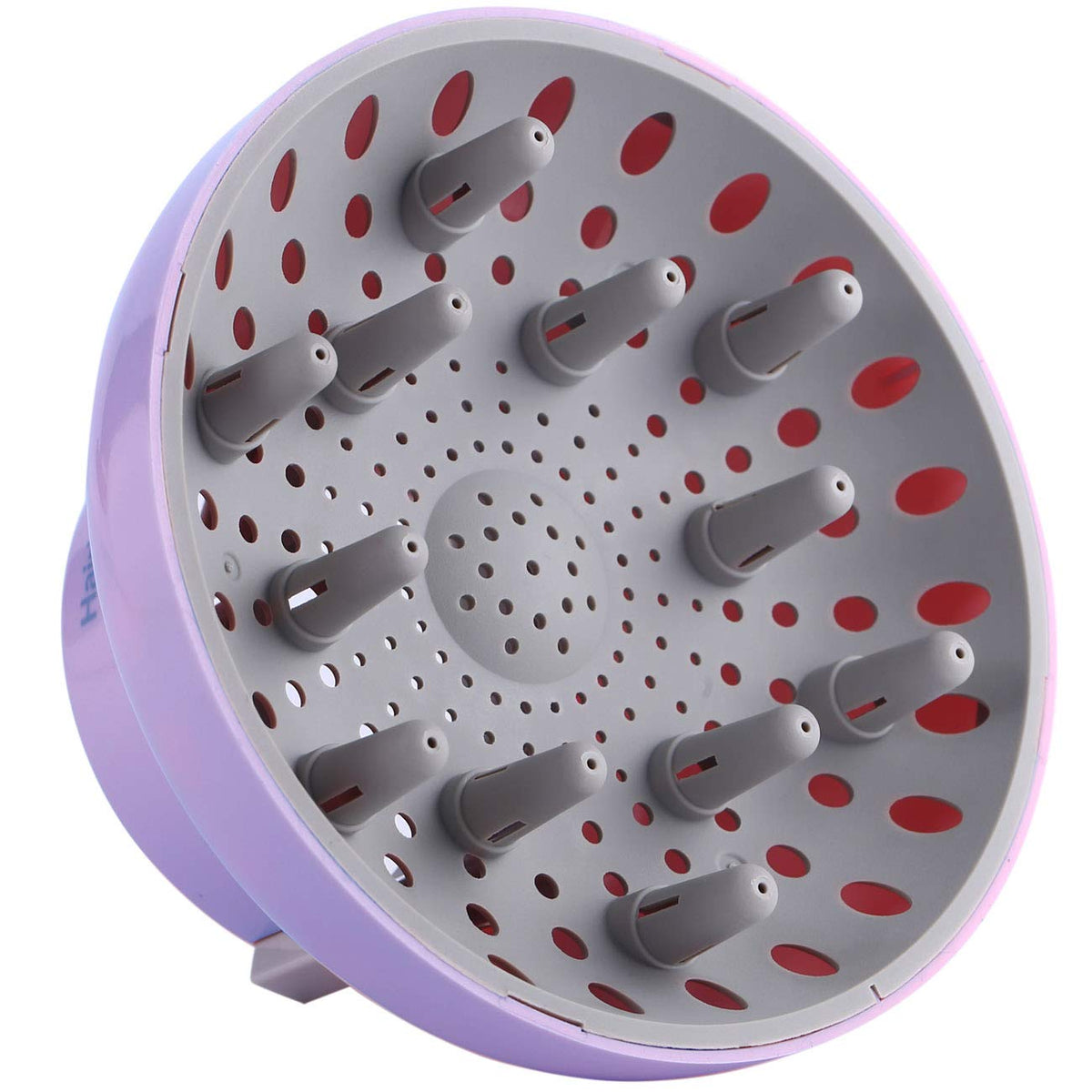Hairizone difusor universal lavanda frontal: textura natural suave y menos encrespamiento