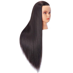 Detalle del cabello sintético Hairlink de 20 pulgadas, ideal para pruebas