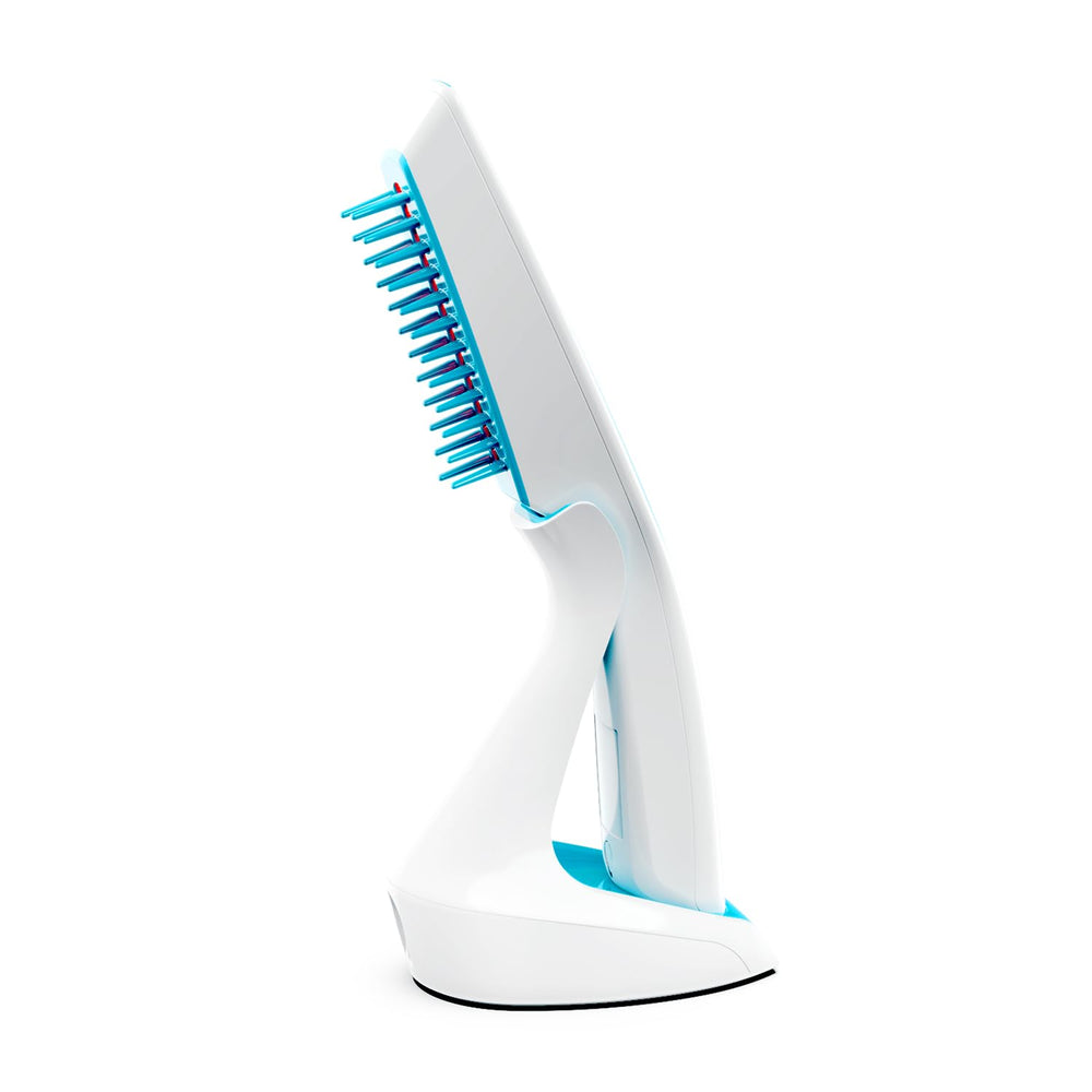 Hairmax Ultima 12 Clásico, base cargadora incluida para recargas fáciles.