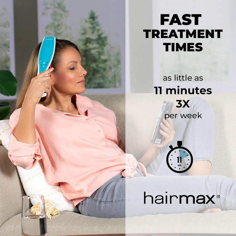 Hairmax Ultima 9 Clásica diseño ligero para uso diario.