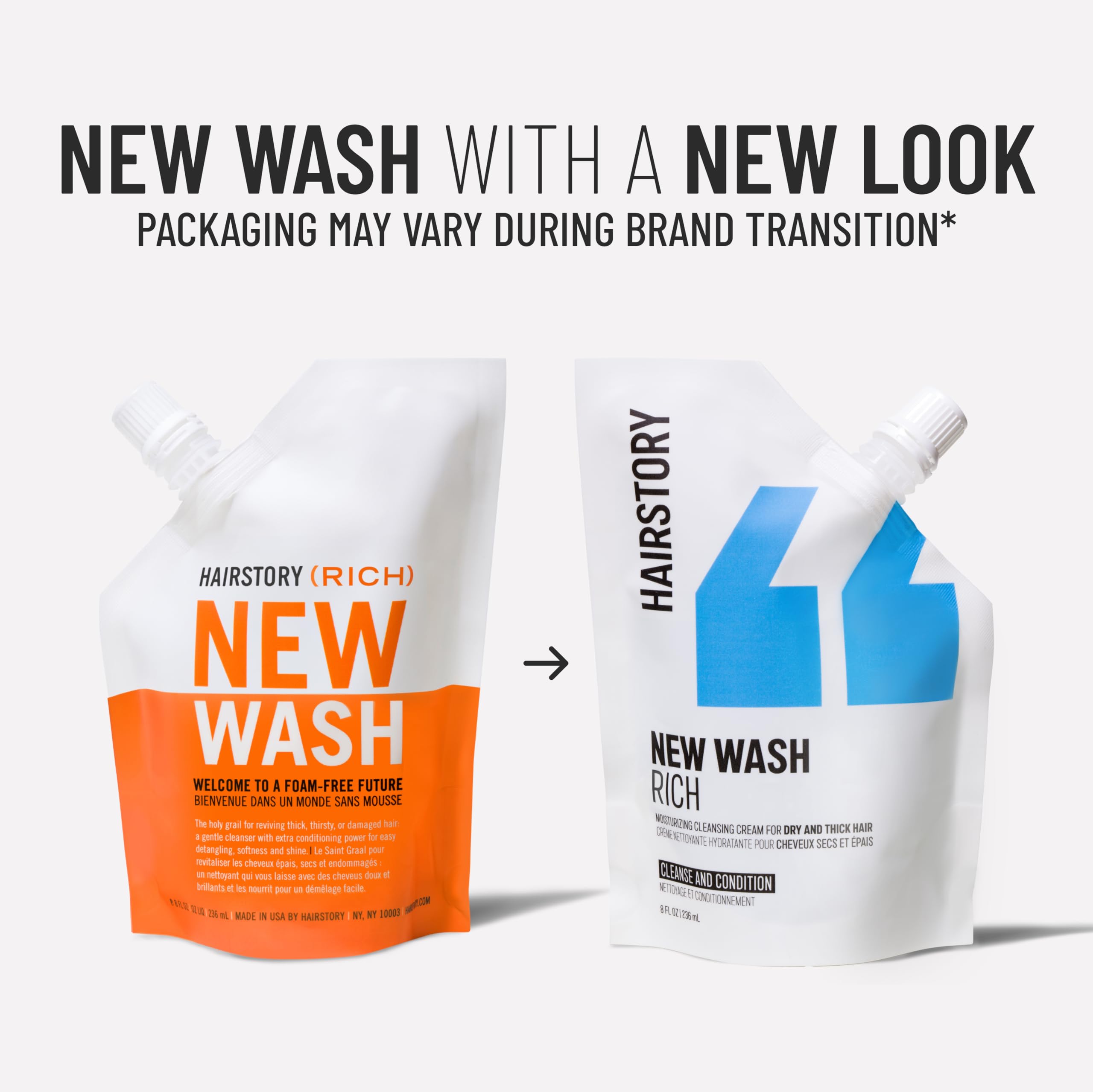 Hairstory New Wash Rich aroma natural, experiencia agradable