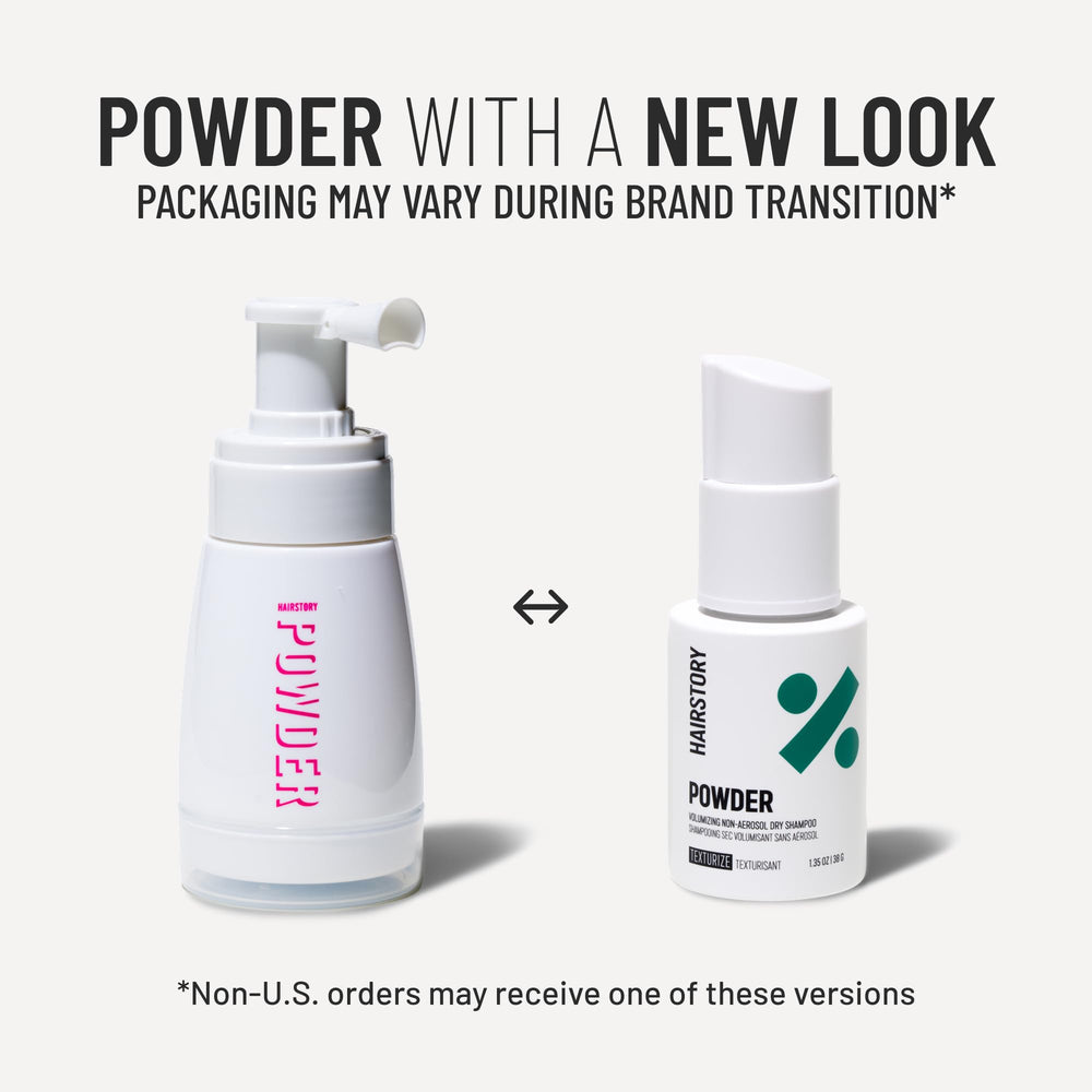 Hairstory Powder ingredientes limpios, sin talco, apto para cabello sensible