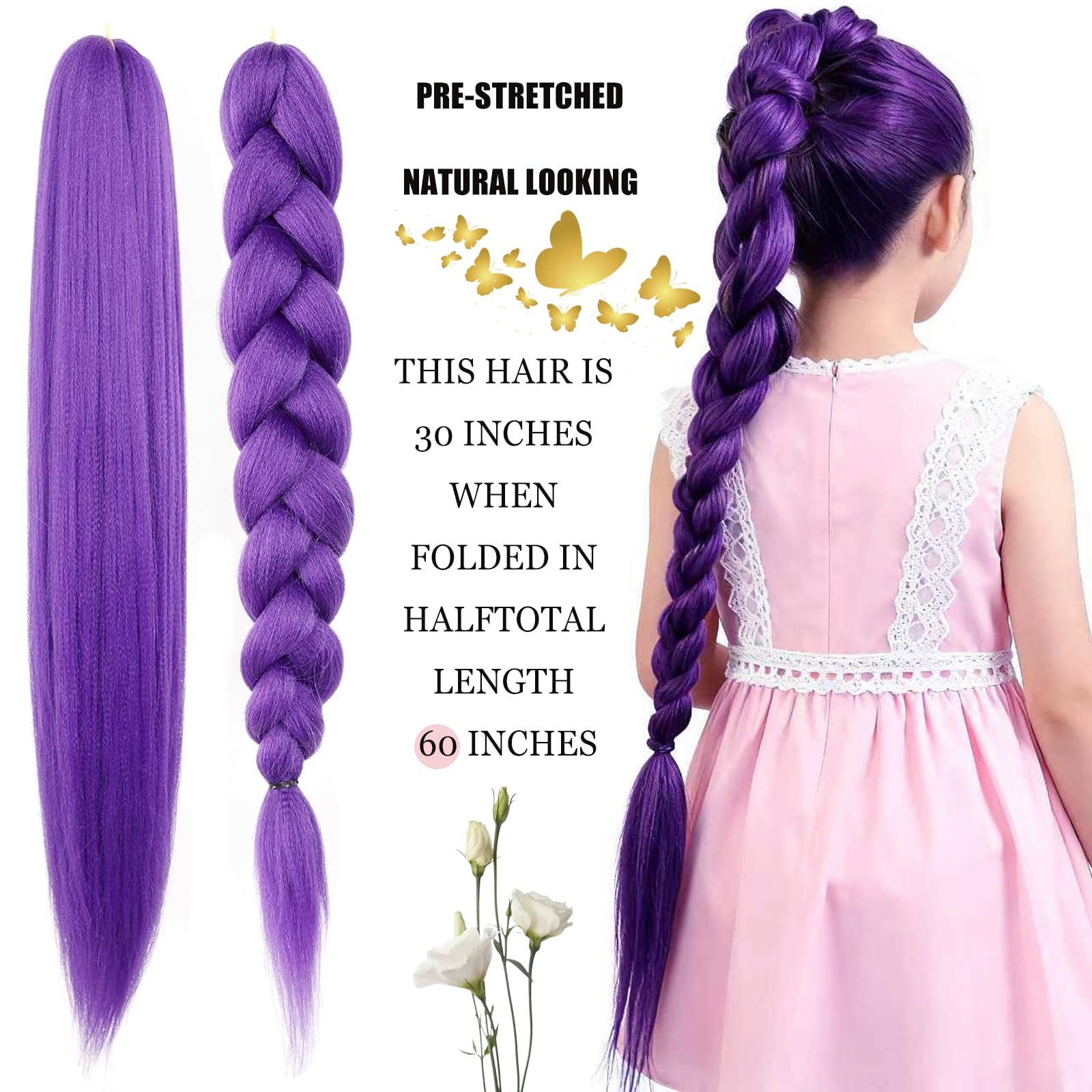 Textura yaki suave de HAITOO, ideal para trenzas duraderas.
