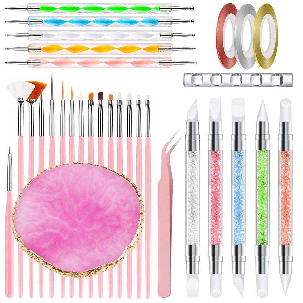 HAIY set de herramientas para arte de uñas, ideal para crear diseños con precisión.