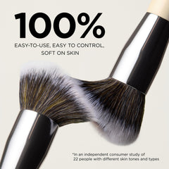 HALEYS Kabuki uso multifuncional para rostro (base, blush, polvos)