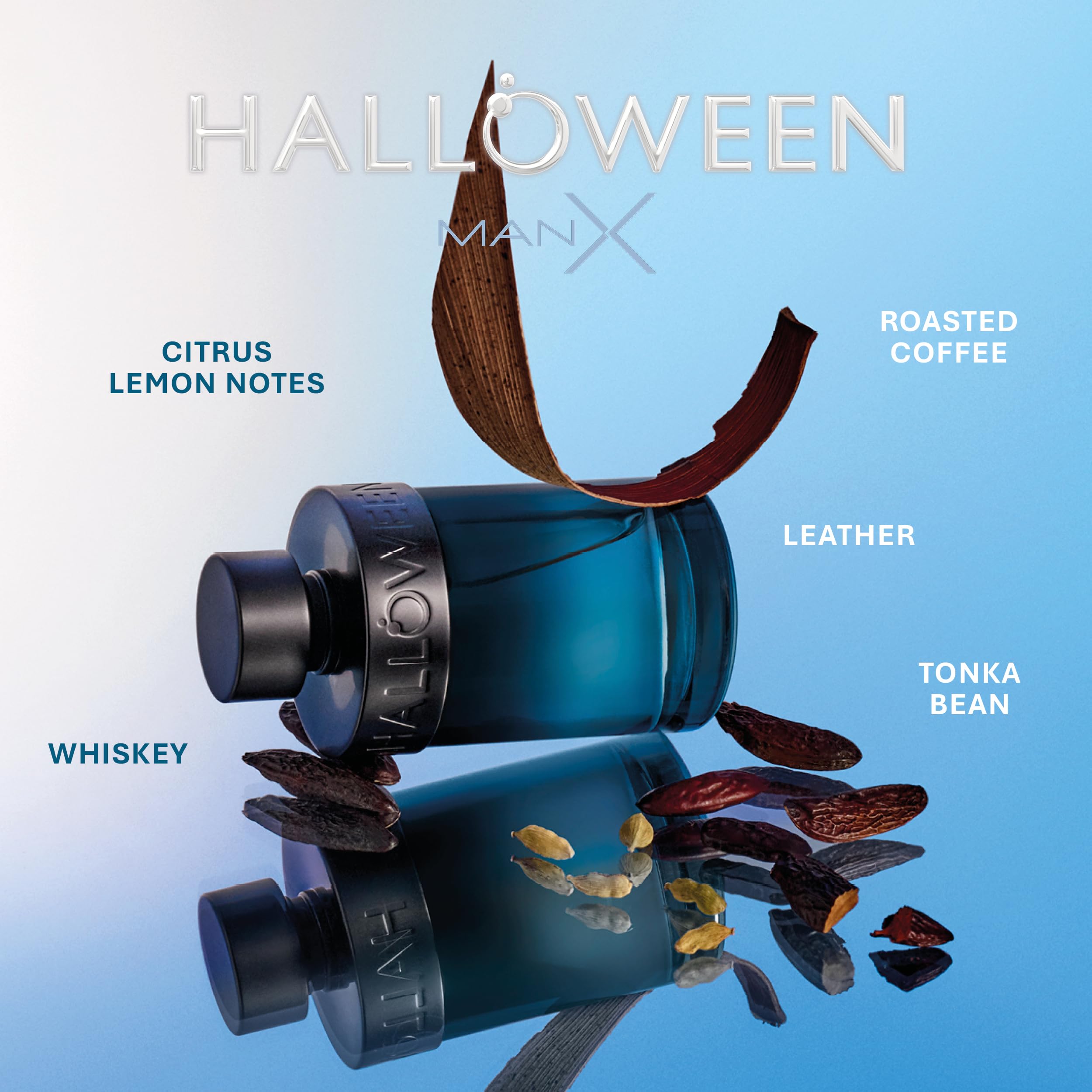 Halloween Man X: primer plano de lavanda en el corazón de la fragancia.