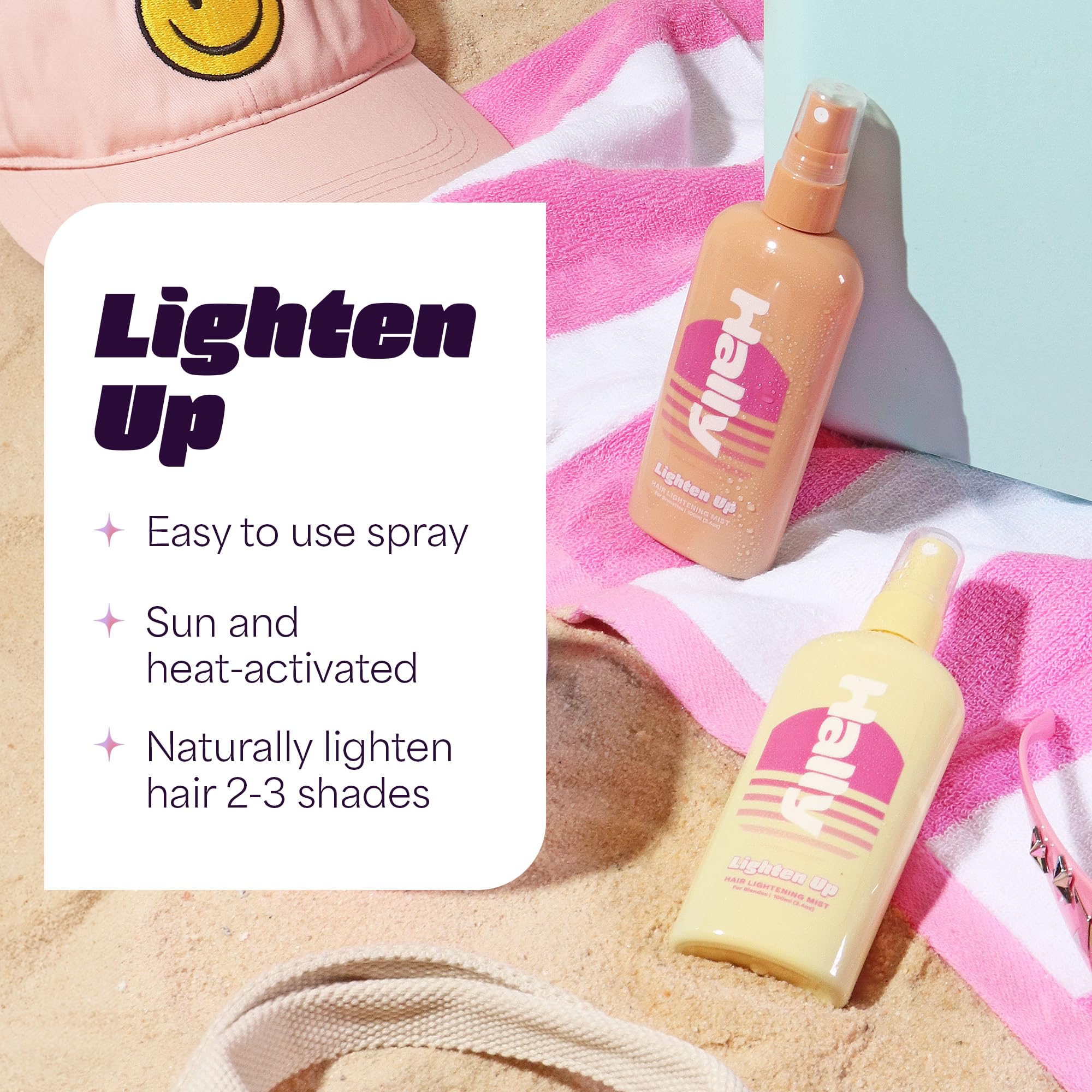 Hally Hair Lighten Up: exposición al sol activa el aclarado gradual