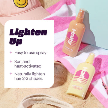 Hally Hair Lighten Up: exposición al sol activa el aclarado gradual