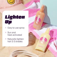 Hally Hair Lighten Up: exposición al sol activa el aclarado gradual