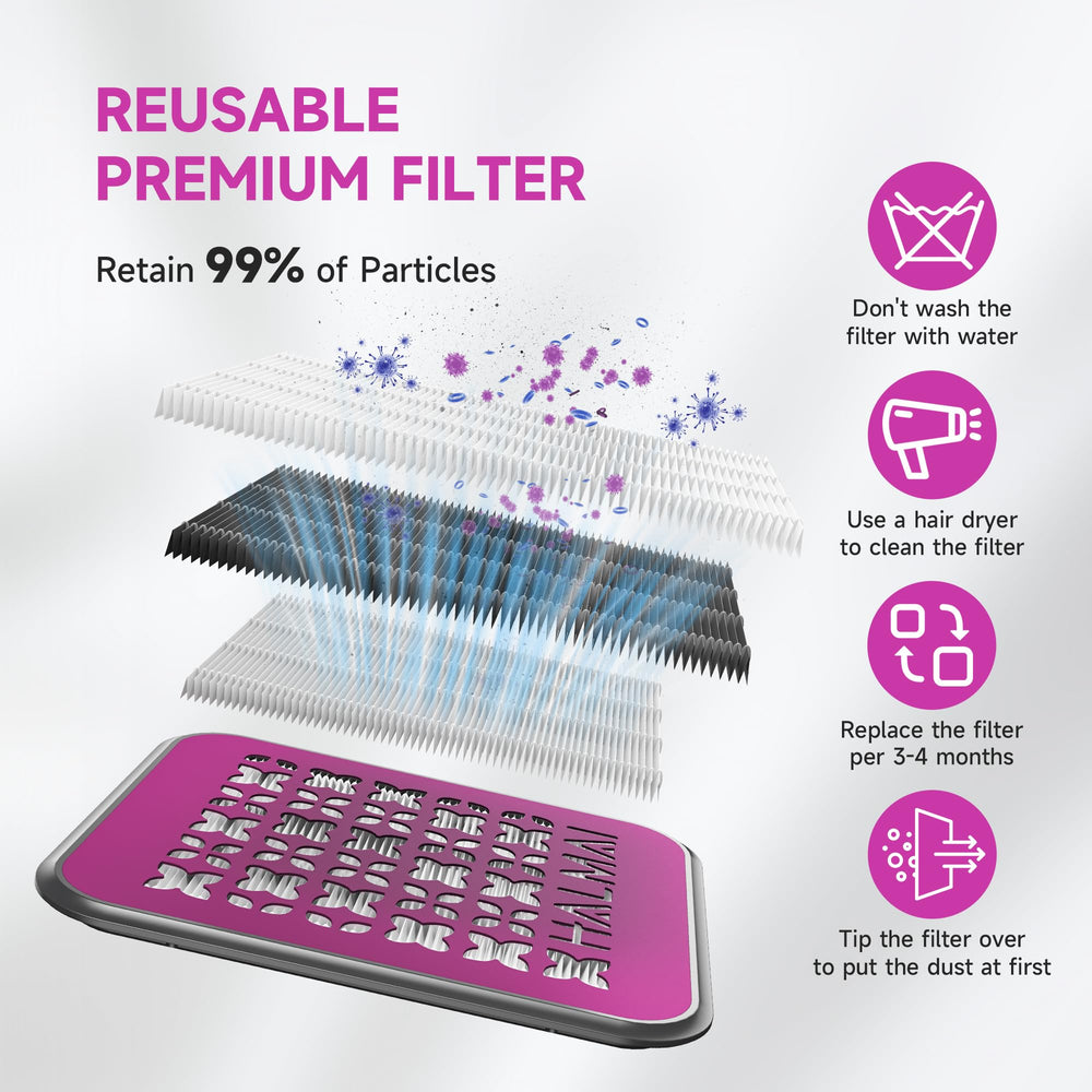 HALMAI recolector panel de acero inoxidable para limpieza y durabilidad