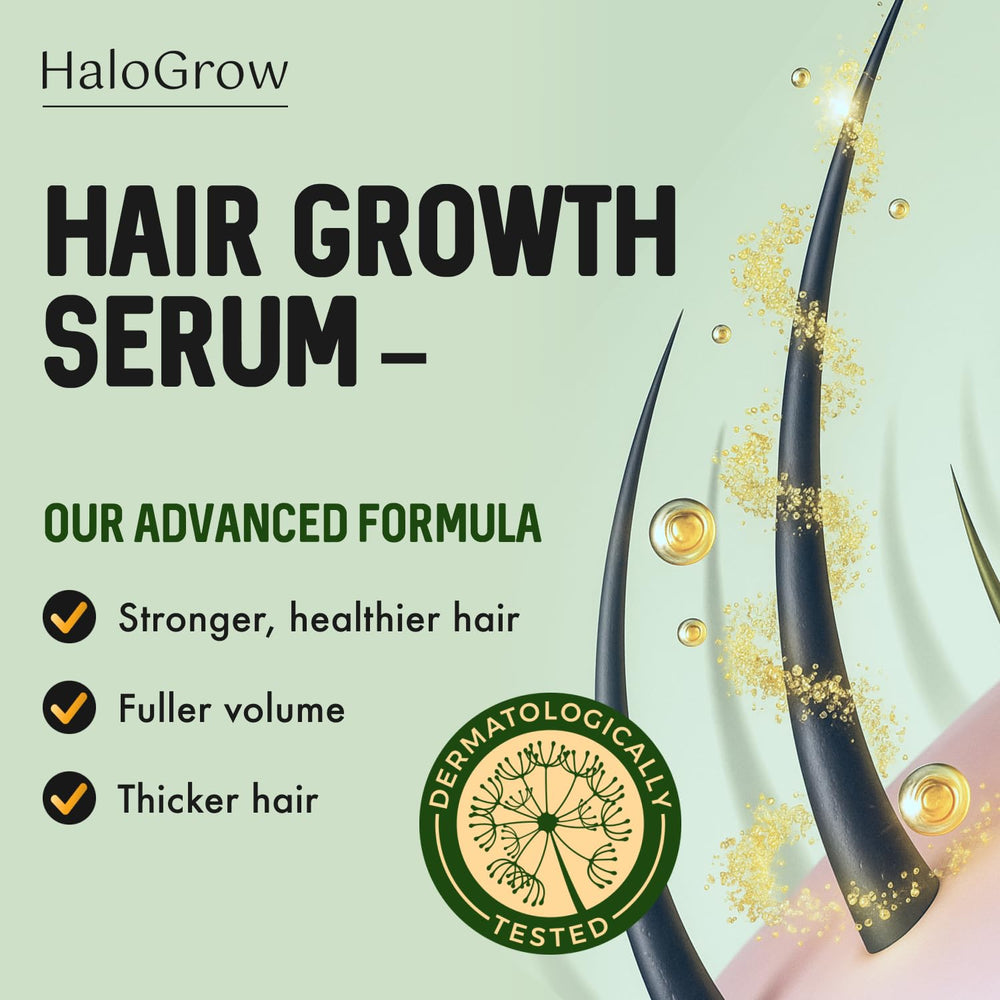 HALOGROW: aplicador preciso dirige el tratamiento al cuero cabelludo para resultados focalizados.
