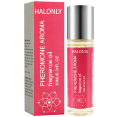 Halonly Roll-On feromonas para mujeres, botella para llevar en el bolso.