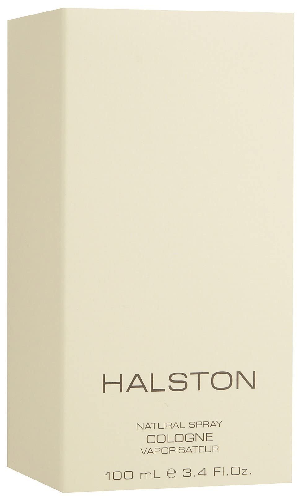 Halston: frasco elegante que realza el aroma al tacto de la piel.