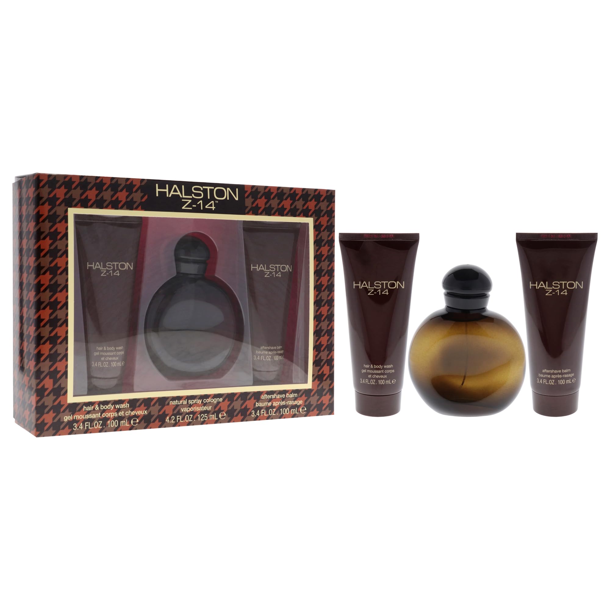 HALSTON Z-14 gel para cabello y cuerpo, limpieza diaria en un solo producto.