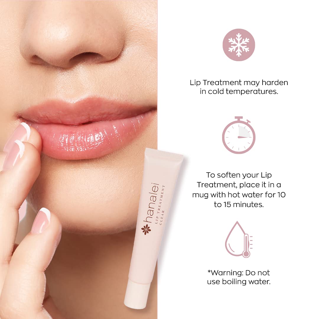 Fórmula libre de crueldad y parabenos de Hanalei Lip Treatment.