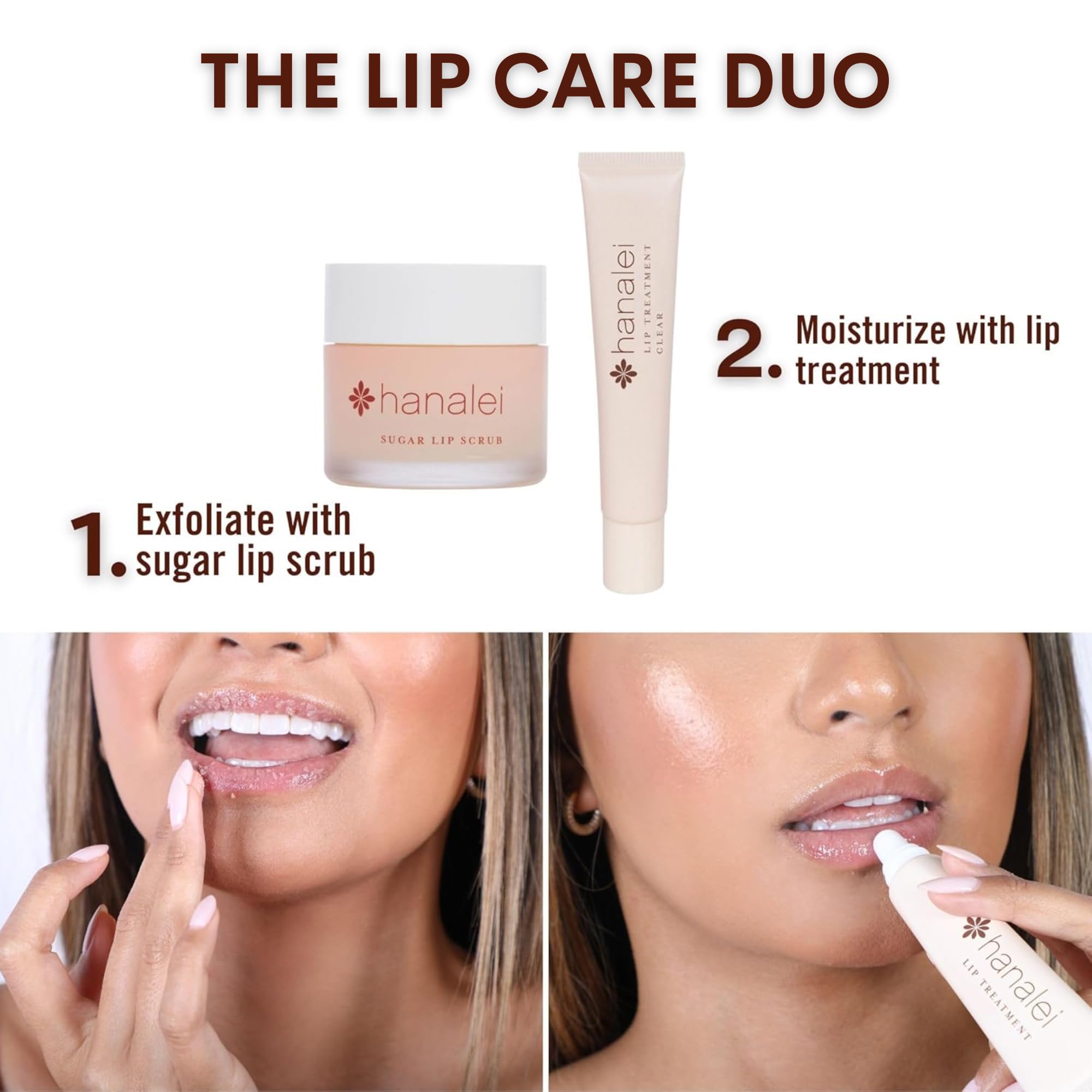 Hanalei bálsamo de labios con aceite de kukui para nutrición.