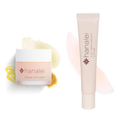 Hanalei exfoliante de labios con azúcar para exfoliación suave.