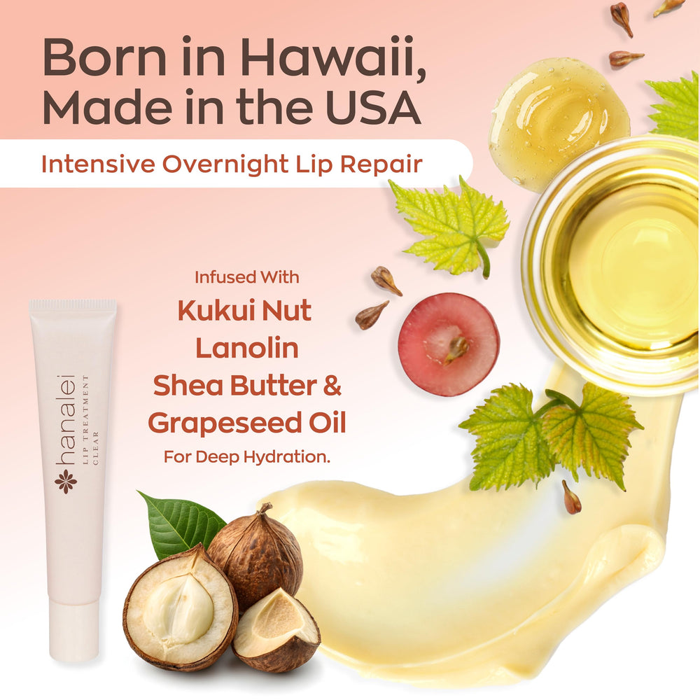 Formato de viaje de Hanalei Lip Treatment para retoques diarios.