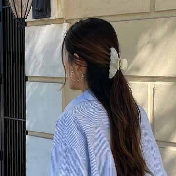 Accesorio Hana Mia crema, tacto suave y cómodo