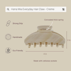Garra Hana Mia crema para peinados medio recogidos
