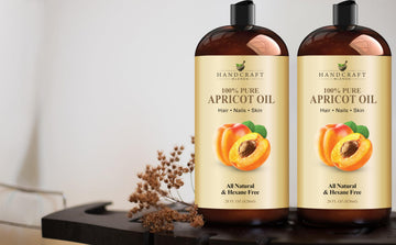 Handcraft Blends aceite de albaricoque puro libre de hexano para piel y cuerpo