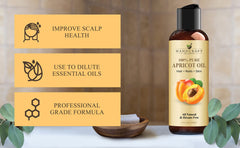Handcraft Blends Aceite apricot para cabello suave y manejable