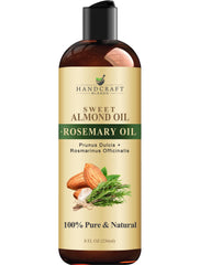 Aceite de almendras dulce Handcraft Blends para baño, hidratación suave y aromaterapia