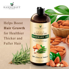 Aceite de almendras dulce Handcraft Blends para masaje suave