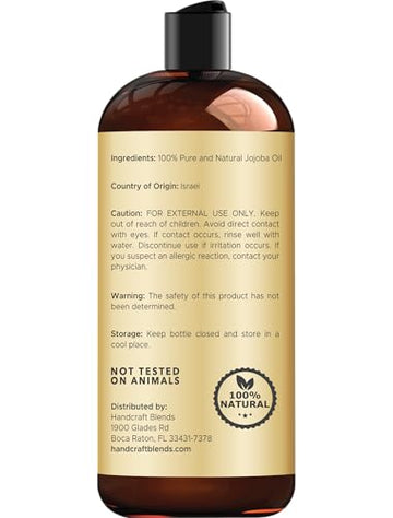 Handcraft Blends aceite de jojoba para cabello brillante y suave