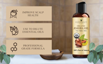 Handcraft Blends aceite jojoba cabello frágil brinda brillo e hidratación