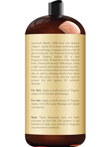 Handcraft Blends Jojoba: gotero para aplicación suave y rápida.