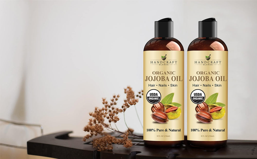 Handcraft Blends Aceite de Jojoba, masaje y aromaterapia en casa con aceite portador.